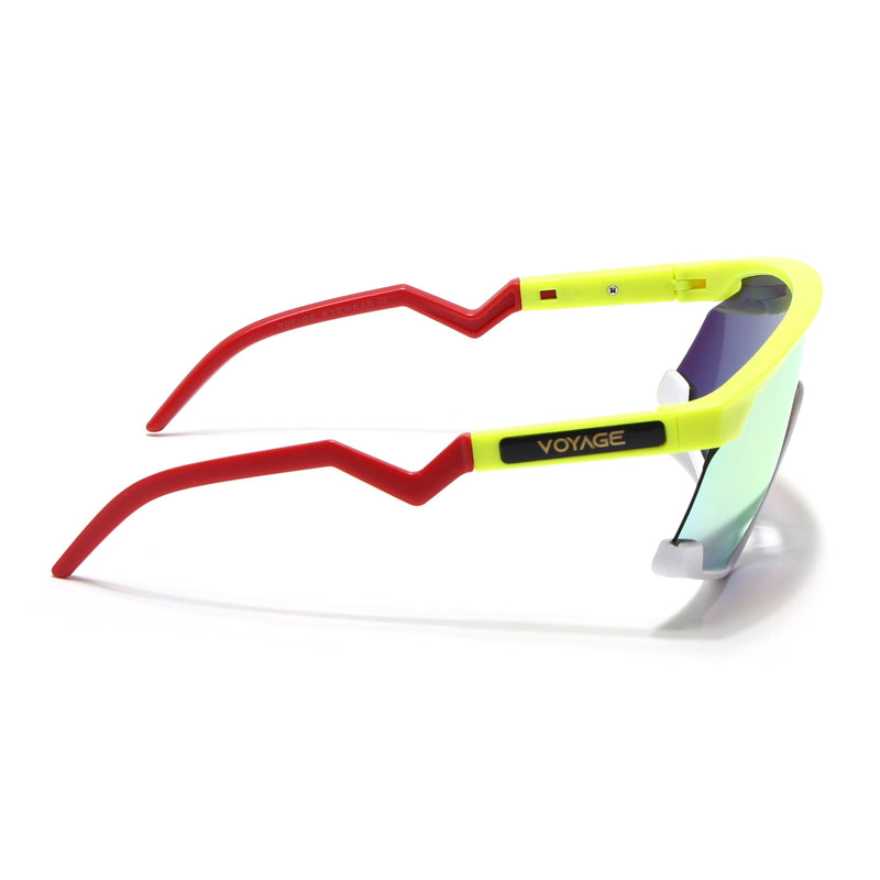Drift Z | Green Polarized Sunglasses (Multicolor Lens - PMG6269)