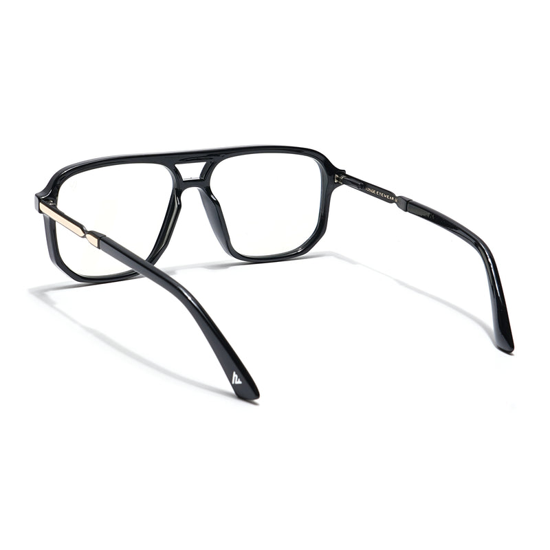 Voyage Veloura Select Shine Black Wayfarer Eyeglasses for Men & Women (93393SLMG6159-C3)