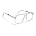 Voyage Veloura Select Transparent Wayfarer Eyeglasses for Men & Women (93393SLMG6160-C4)