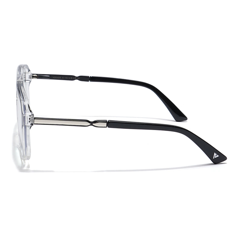 Voyage Veloura Select Black Transparent Wayfarer Eyeglasses for