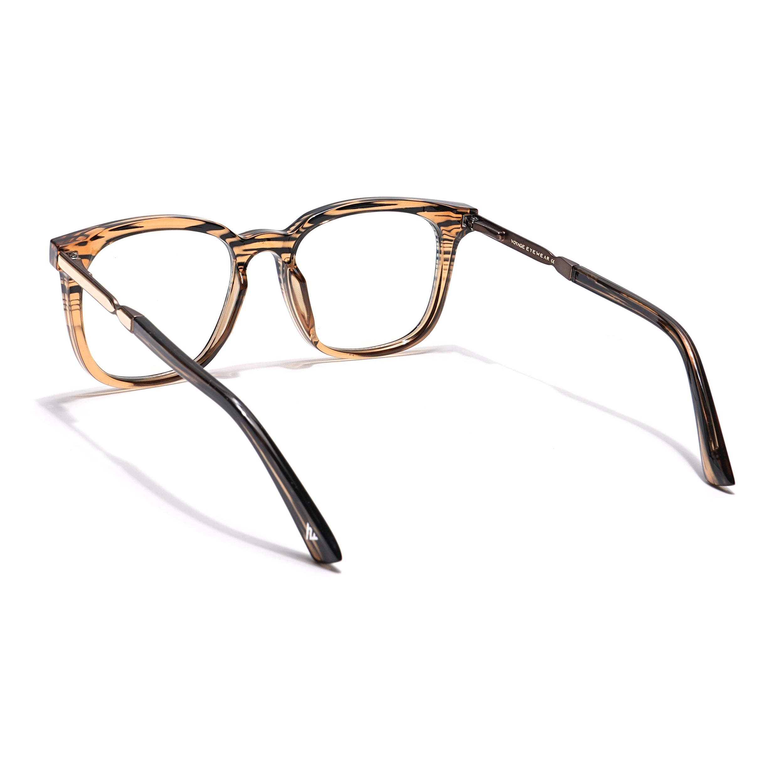 Voyage Veloura Select Wine & Black Square Eyeglasses for Men & Women (93395SLMG6168-C6)
