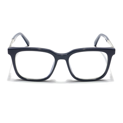 Voyage Veloura Select Navy Blue Square Eyeglasses for Men & Women (93396SLMG6170-C2)