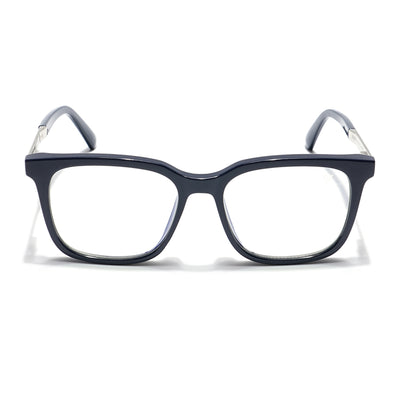 Voyage Veloura Select Navy Blue Square Eyeglasses for Men & Women (93396SLMG6170-C2)