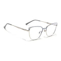 Voyage Glam Purple & Golden Cateye Eyeglasses for Women (95203MG4410-C2)