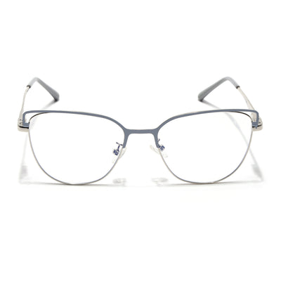 Voyage Glam Purple & Golden Cateye Eyeglasses for Women (95203MG4410-C2)