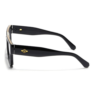 Phantom X | Black Wayfarer Eyeglasses for Men & Women | 952MG4823-C2