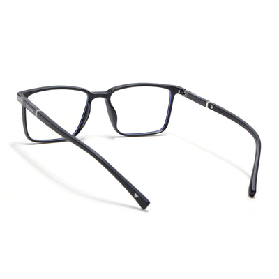 Voyage FlexLite Matt Black Rectangle Eyeglasses for Men & Women (96601MG5558-C1)