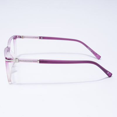 Voyage FlexLite Violet & Brown Rectangle Eyeglasses for Men & Women (96601MG5562-C5)