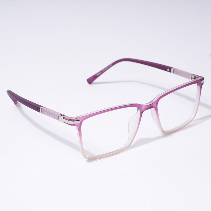 Voyage FlexLite Violet & Brown Rectangle Eyeglasses for Men & Women (96601MG5562-C5)