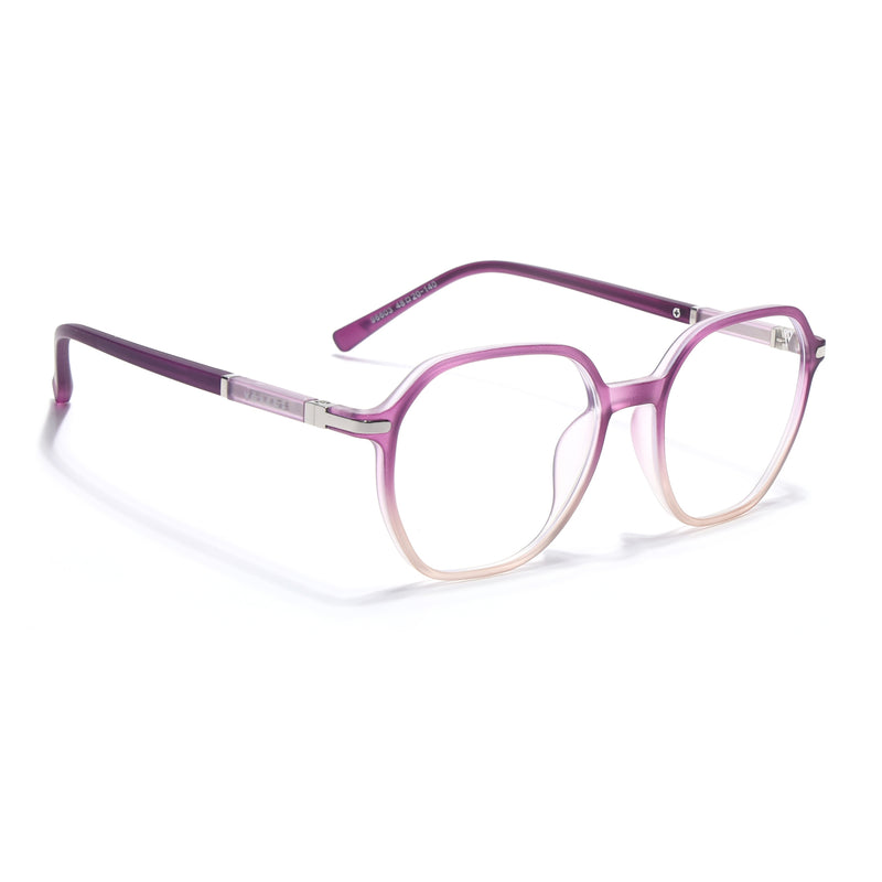 Voyage FlexLite Violet & Brown Square Eyeglasses for Men & Women (96603MG5574-C5)