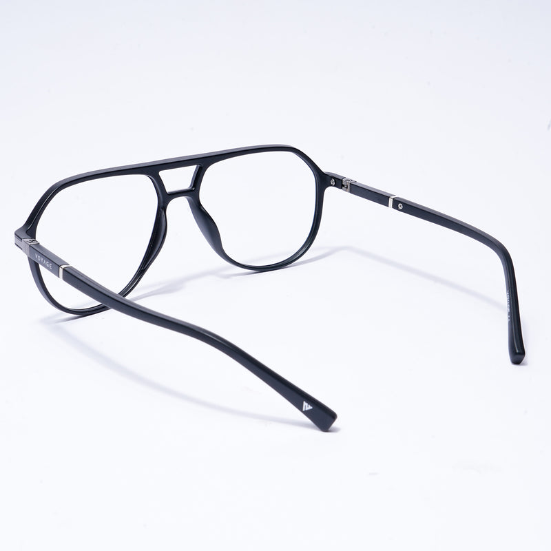 Voyage FlexLite Matt Black Wayfarer Eyeglasses for Men & Women (96604MG5576-C1)