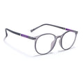 Voyage FlexLite Grey Oval Eyeglasses for Men & Women (96605MG5583-C2)
