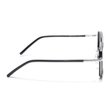 Voyage Maverick Black & Silver Wayfarer Eyeglasses for Men & Women (9688MG5114-C2)