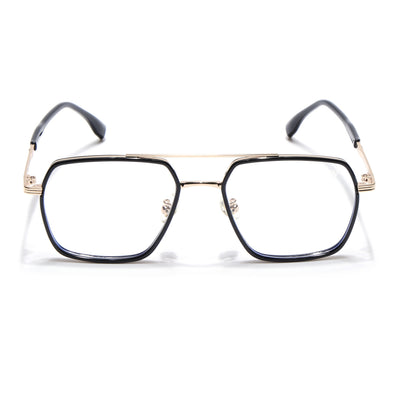 Voyage Black & Golden Wayfarer Eyeglasses for Men & Women (9694MG5119-C1)