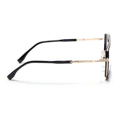 Voyage Black & Golden Wayfarer Eyeglasses for Men & Women (9694MG5119-C1)