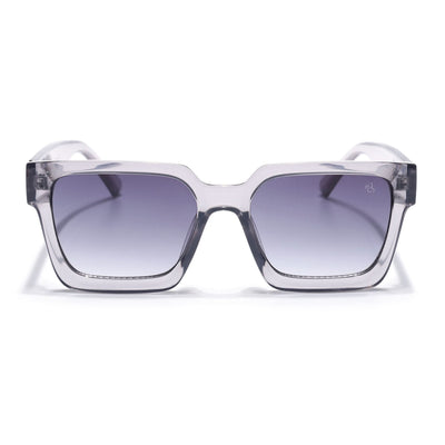 Eyejack Grey Square Sunglasses for Men & Women (98018CL1155)