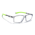Voyage Active Transparent Grey Rectangle Eyeglasses for Men & Women (9801MG5692-C10)