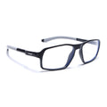 Voyage Active Black Rectangle Eyeglasses for Men & Women (9802MG5694-C2)