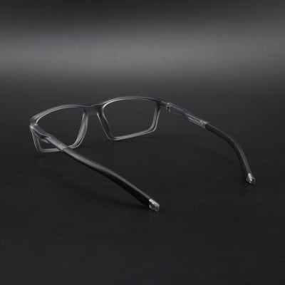 Voyage Active Grey Rectangle Eyeglasses for Men & Women (9804MG5706-C4)