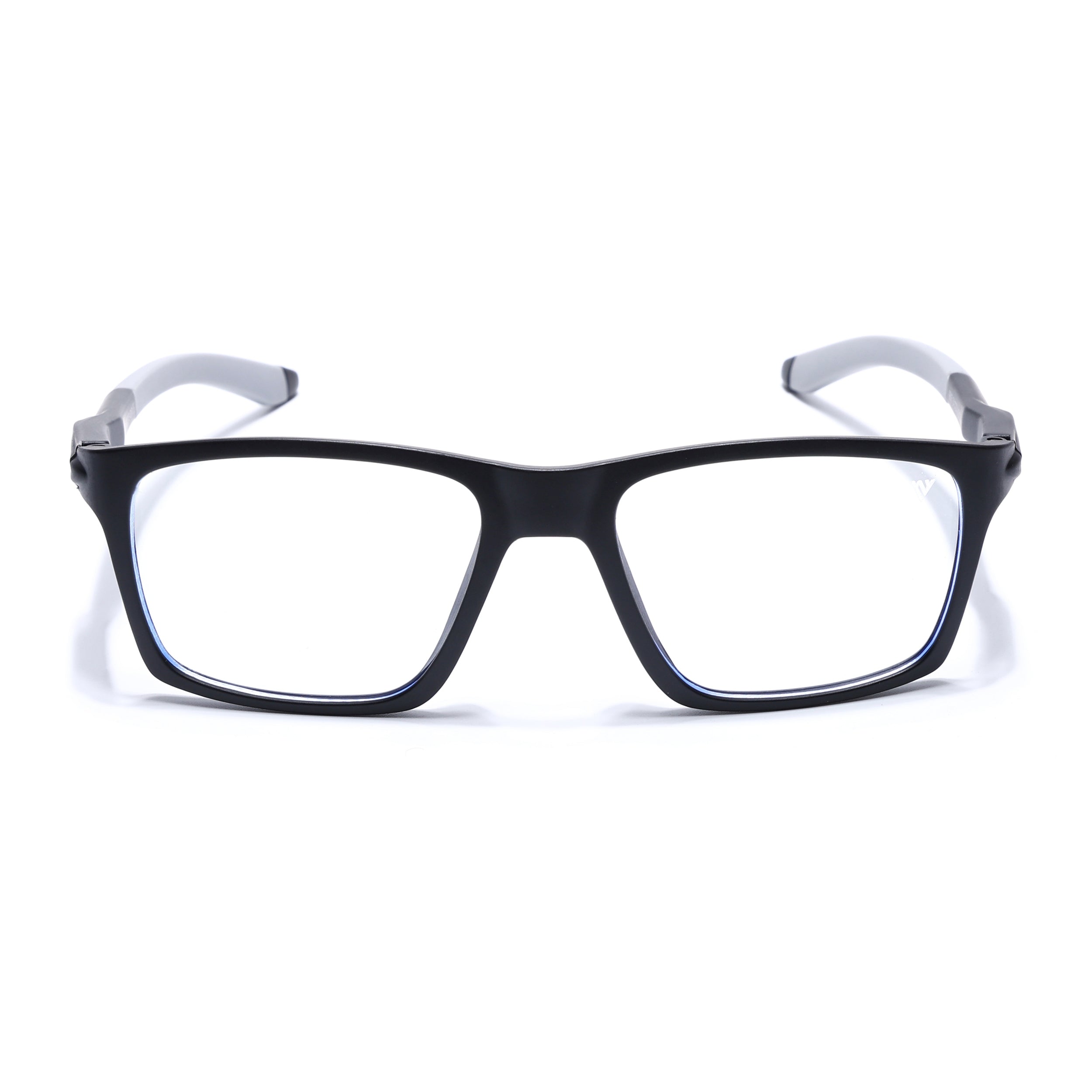 Voyage Active Black Square Eyeglasses for Men & Women (9805MG5714-C2)
