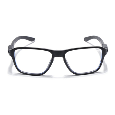 Voyage Active Black Square Eyeglasses for Men & Women (9807MG5733-C1)