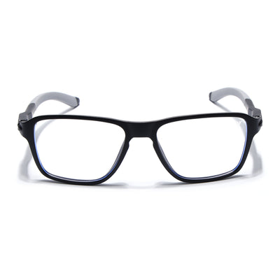 Voyage Active Black Square Eyeglasses for Men & Women (9807MG5734-C2)