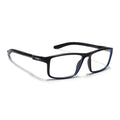 Voyage Active Black Rectangle Eyeglasses for Men & Women (9808MG5743-C1)