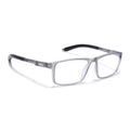 Voyage Active Grey Rectangle Eyeglasses for Men & Women (9808MG5745-C3)