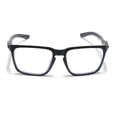 Voyage Active Black Square Eyeglasses for Men & Women (9809MG5753-C1)