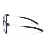 Voyage Active Black Square Eyeglasses for Men & Women (9809MG5755-C3)