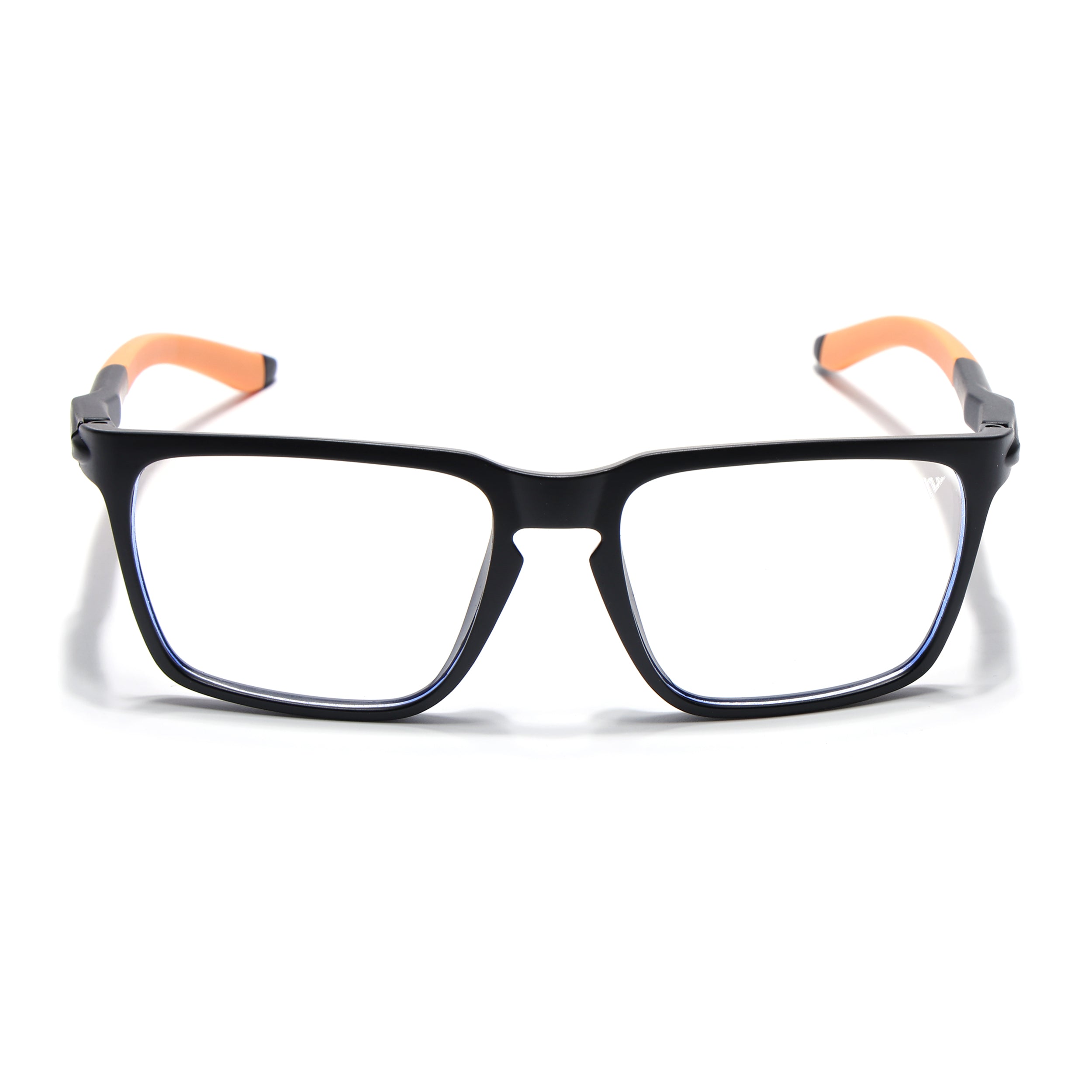Voyage Active Black Square Eyeglasses for Men & Women (9809MG5759-C7)