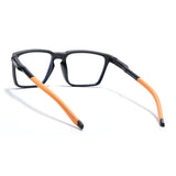 Voyage Active Black Square Eyeglasses for Men & Women (9809MG5759-C7)