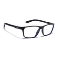 Voyage Active Black Rectangle Eyeglasses for Men & Women (9810MG5763-C1)