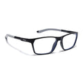 Voyage Active Black Rectangle Eyeglasses for Men & Women (9810MG5764-C2)