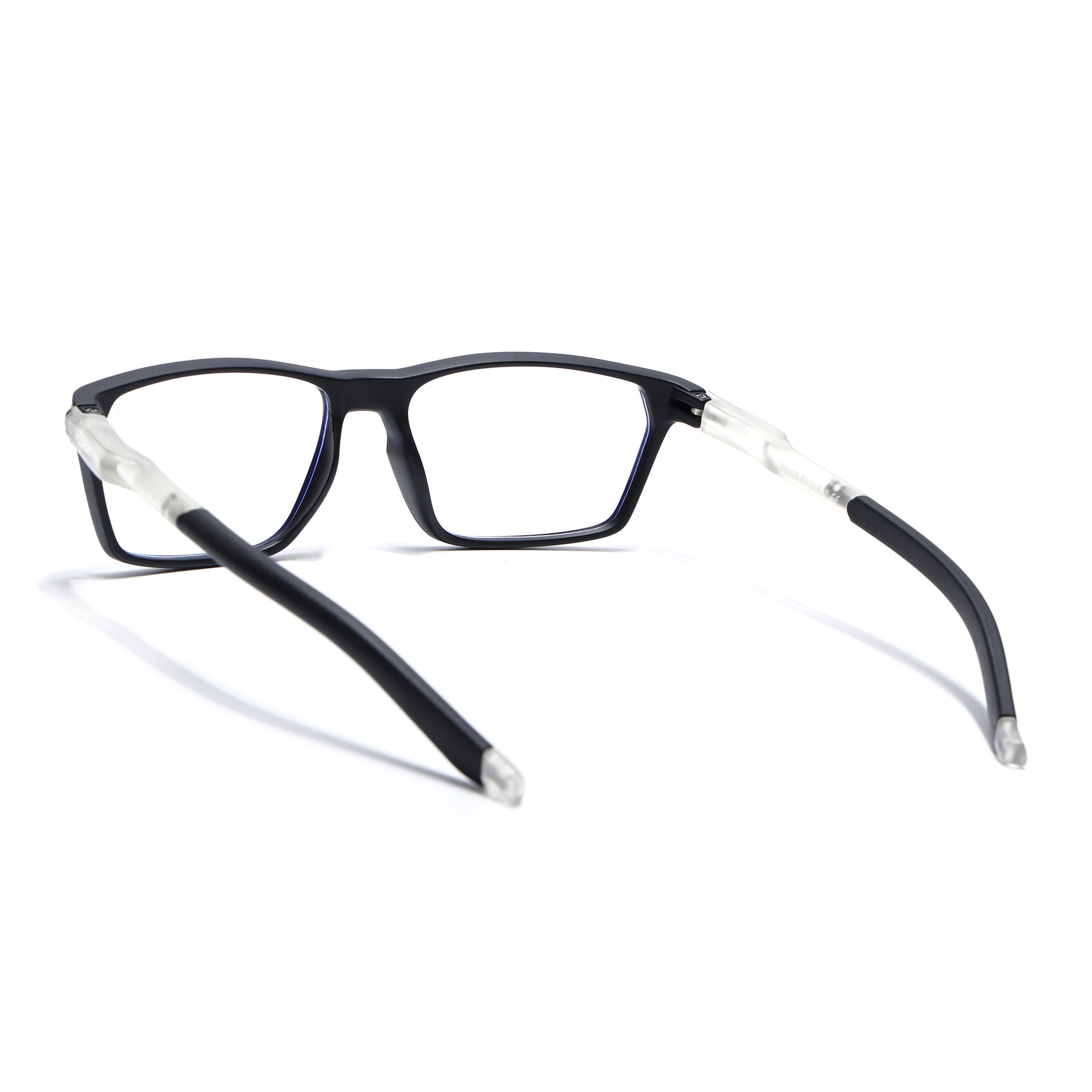 Voyage Active Grey Rectangle Eyeglasses for Men & Women (9810MG5765-C3)