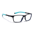 Voyage Active Black Rectangle Eyeglasses for Men & Women (9810MG5767-C5)