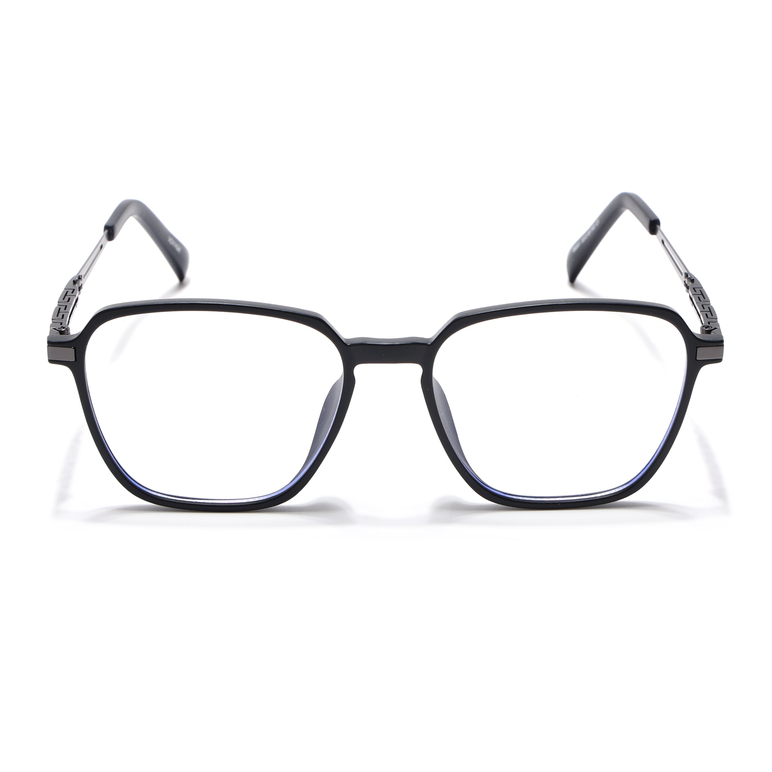 Black Square Eyeglasses for Men & Women (99001FMG6808-C1)