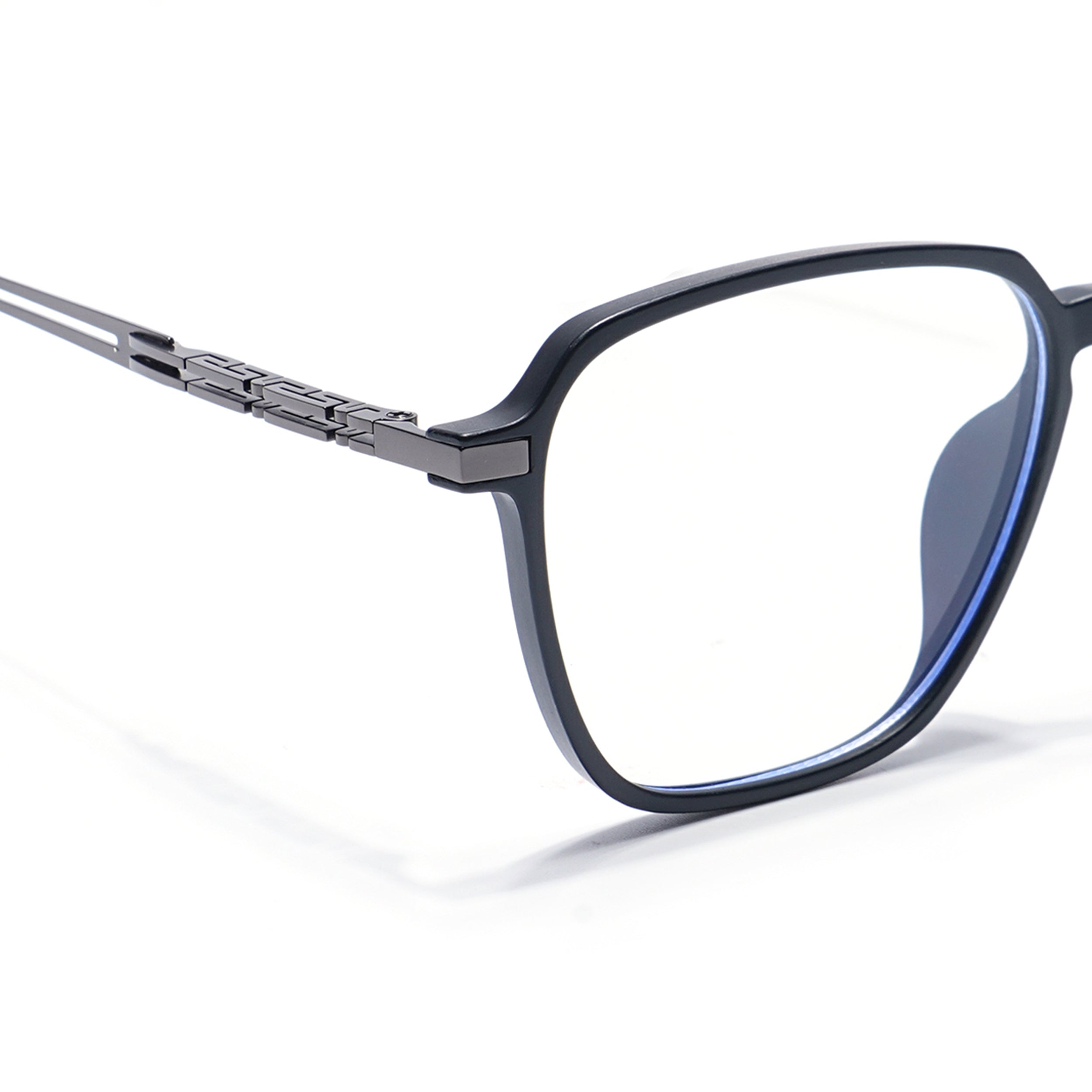 Black Square Eyeglasses for Men & Women (99001FMG6808-C1)