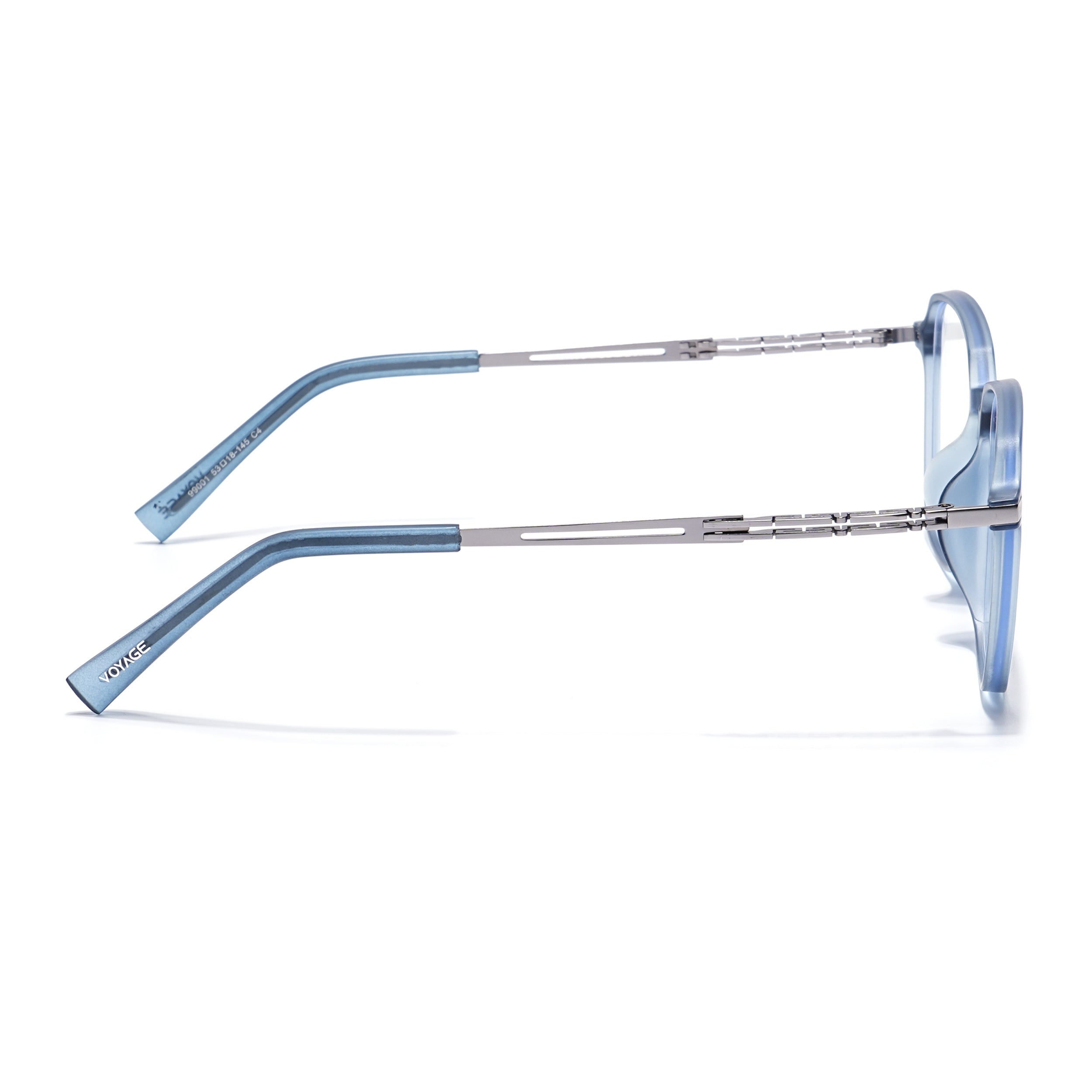 Grey Square Eyeglasses for Men & Women (99001FMG6810-C3)