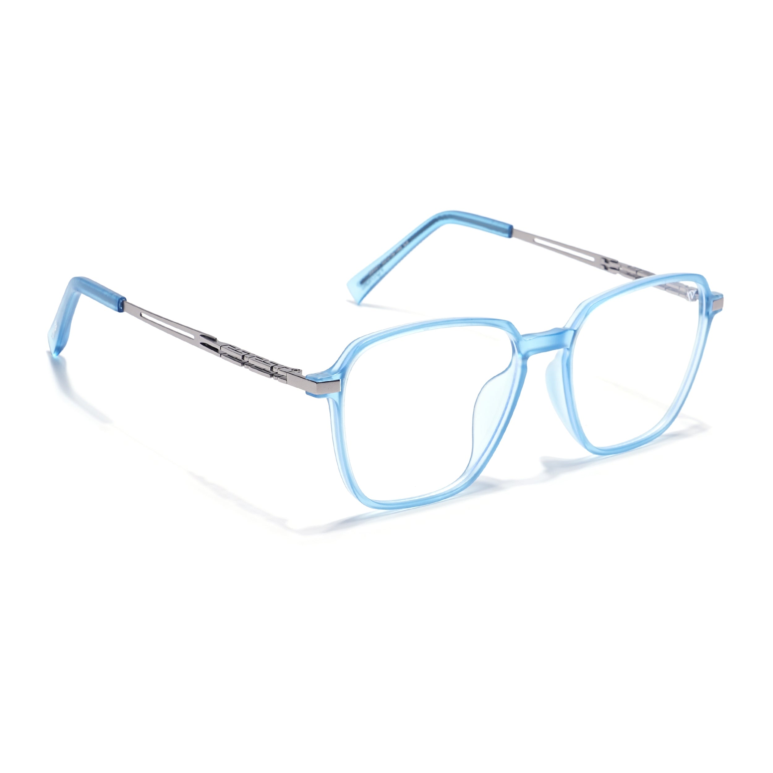 Blue Square Eyeglasses for Men & Women (99001FMG6811-C4)
