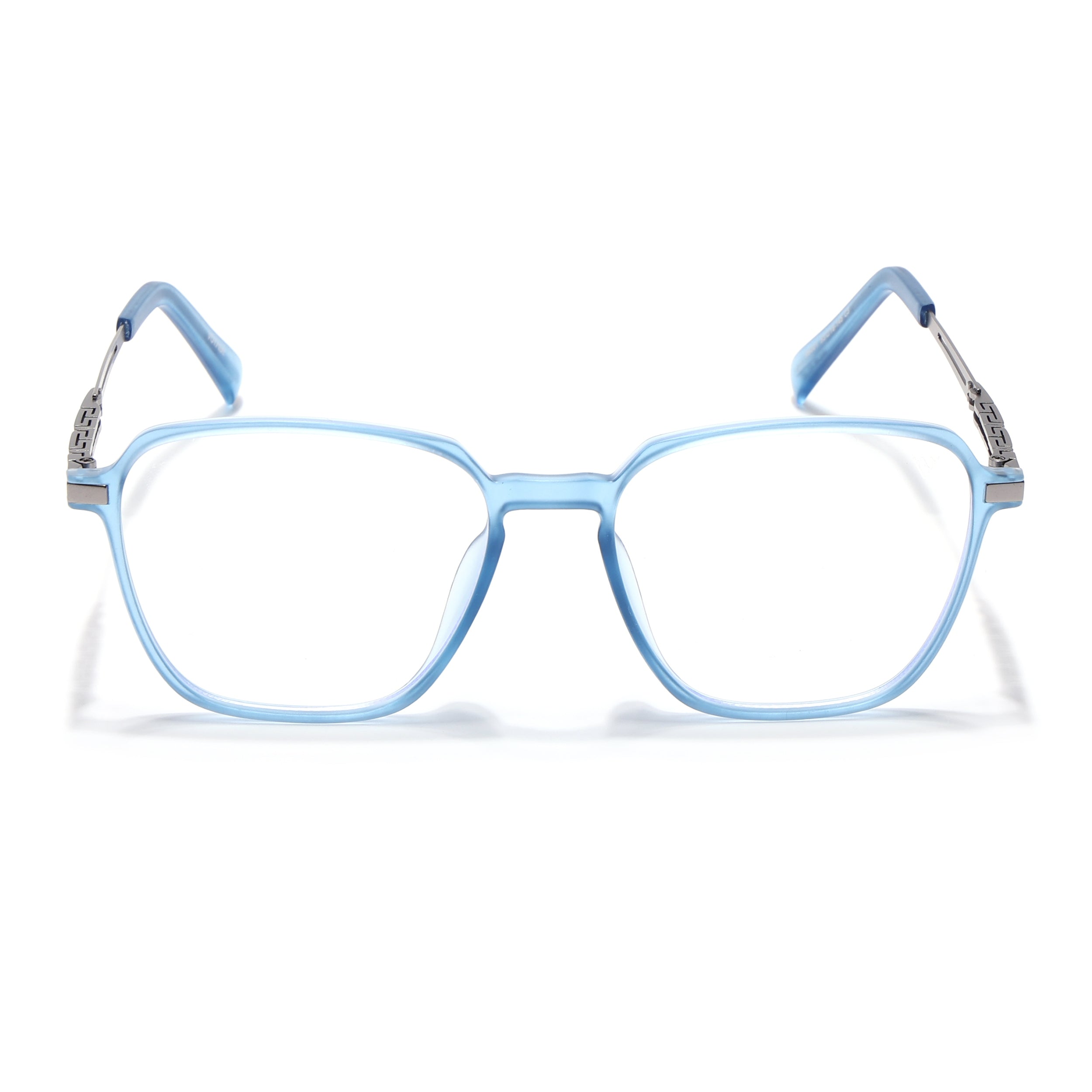 Blue Square Eyeglasses for Men & Women (99001FMG6811-C4)