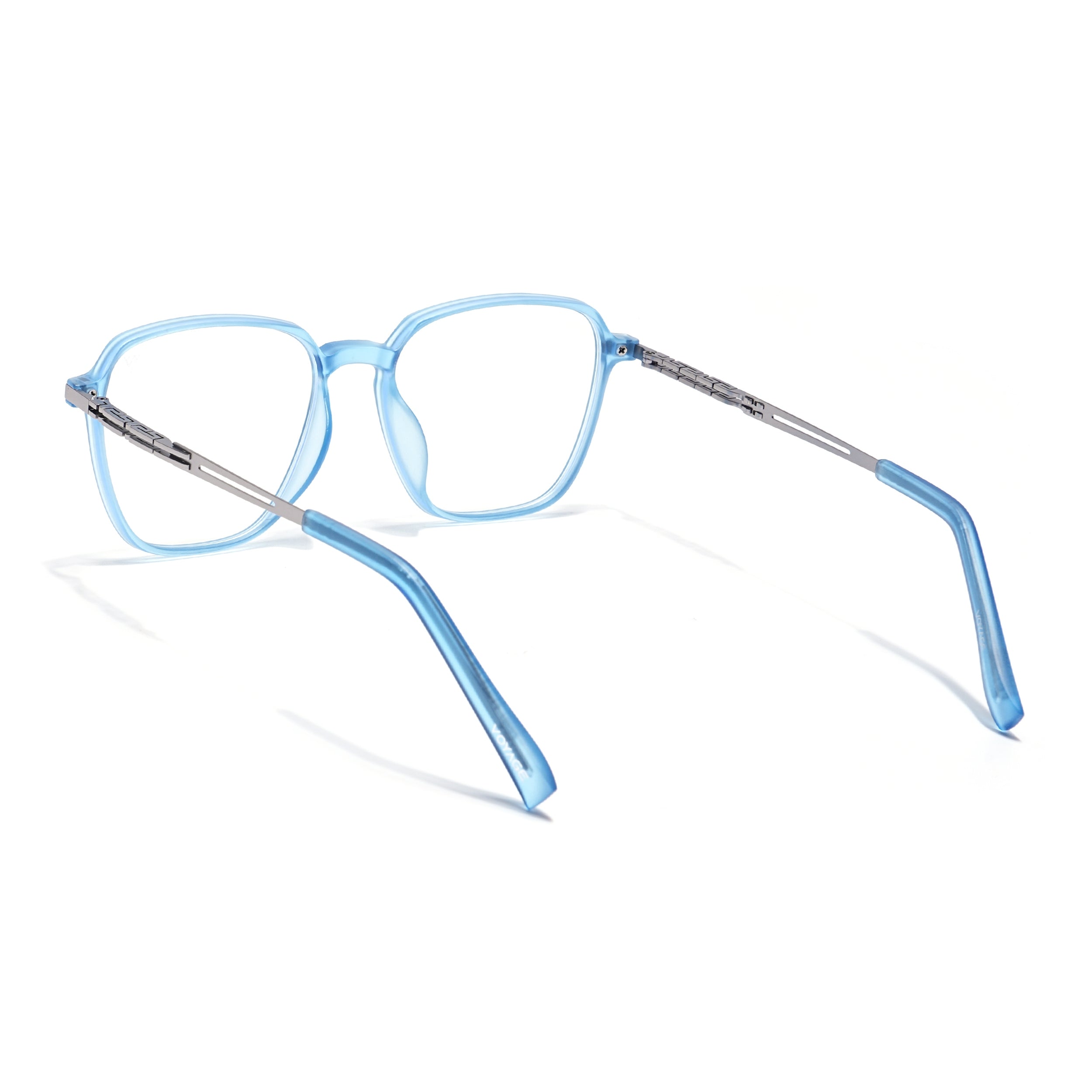 Blue Square Eyeglasses for Men & Women (99001FMG6811-C4)