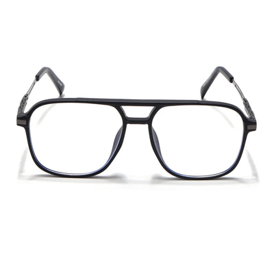 Black Wayferer Eyeglasses for Men & Women (99002FMG6814-C1)