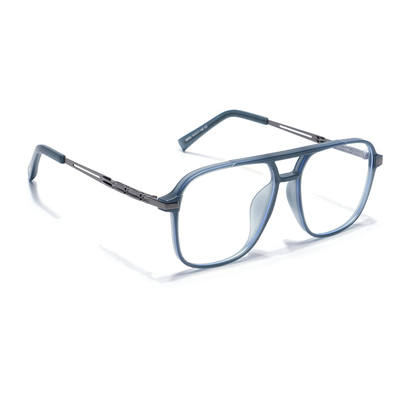 Grey Wayferer Eyeglasses for Men & Women (99002FMG6815-C2)