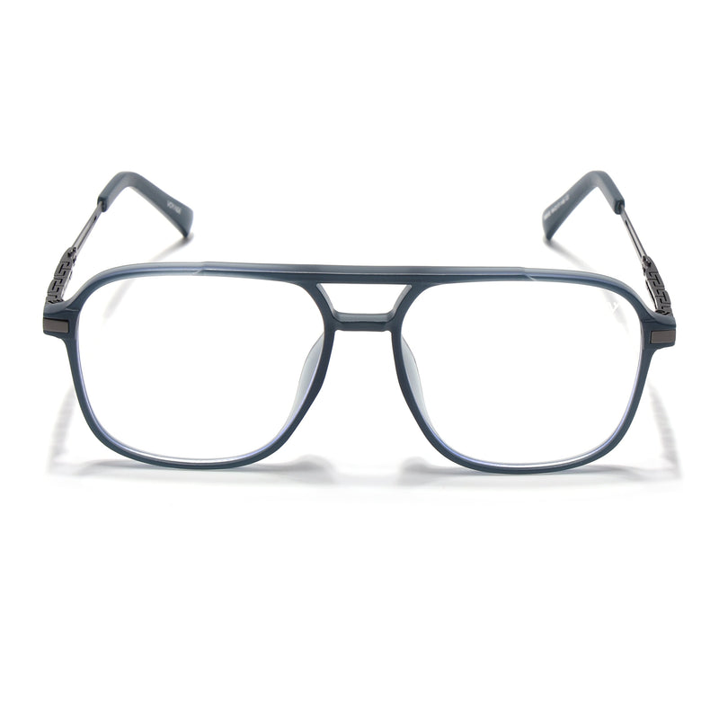 Grey Wayferer Eyeglasses for Men & Women (99002FMG6815-C2)