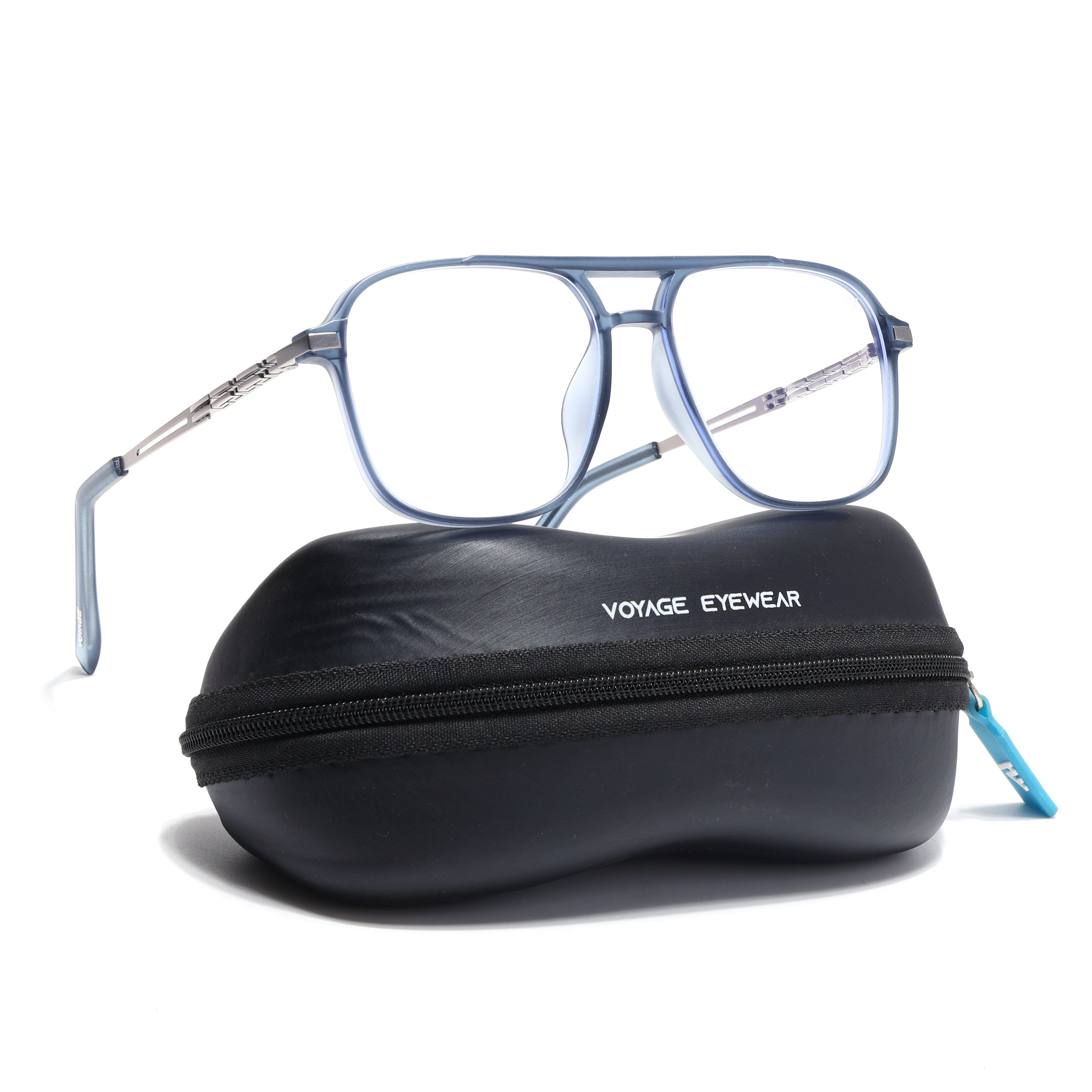 Grey Wayferer Eyeglasses for Men & Women (99002FMG6816-C3)