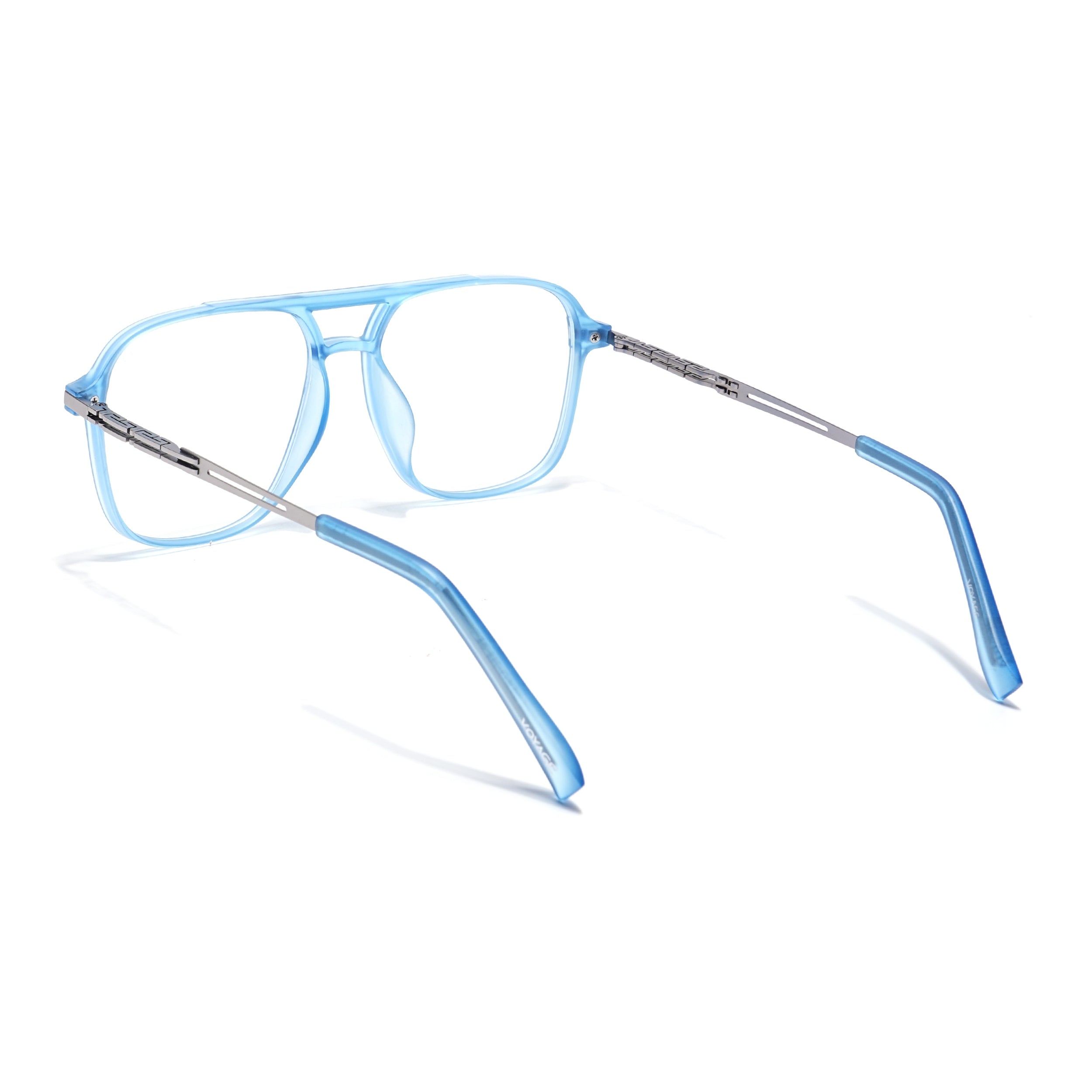 Blue Wayferer Eyeglasses for Men & Women (99002FMG6817-C4)