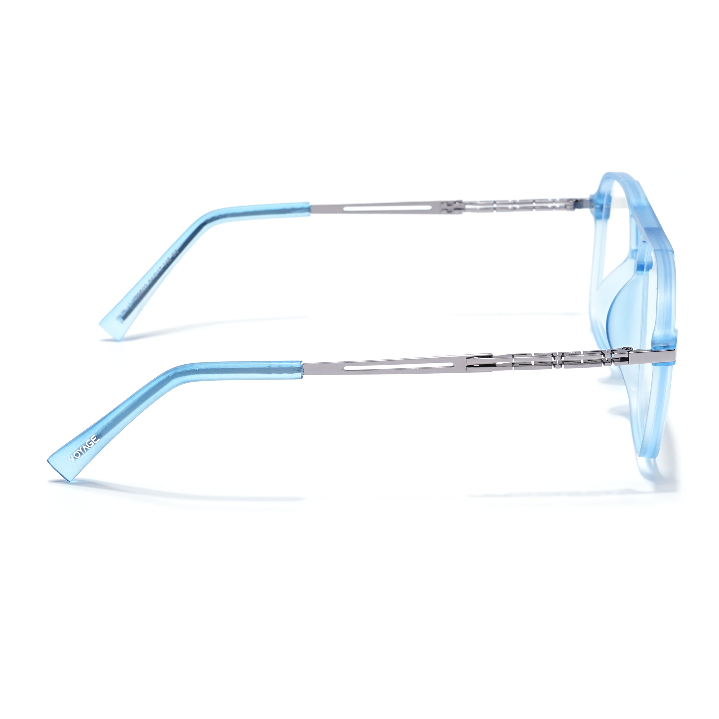 Blue Wayferer Eyeglasses for Men & Women (99002FMG6817-C4)