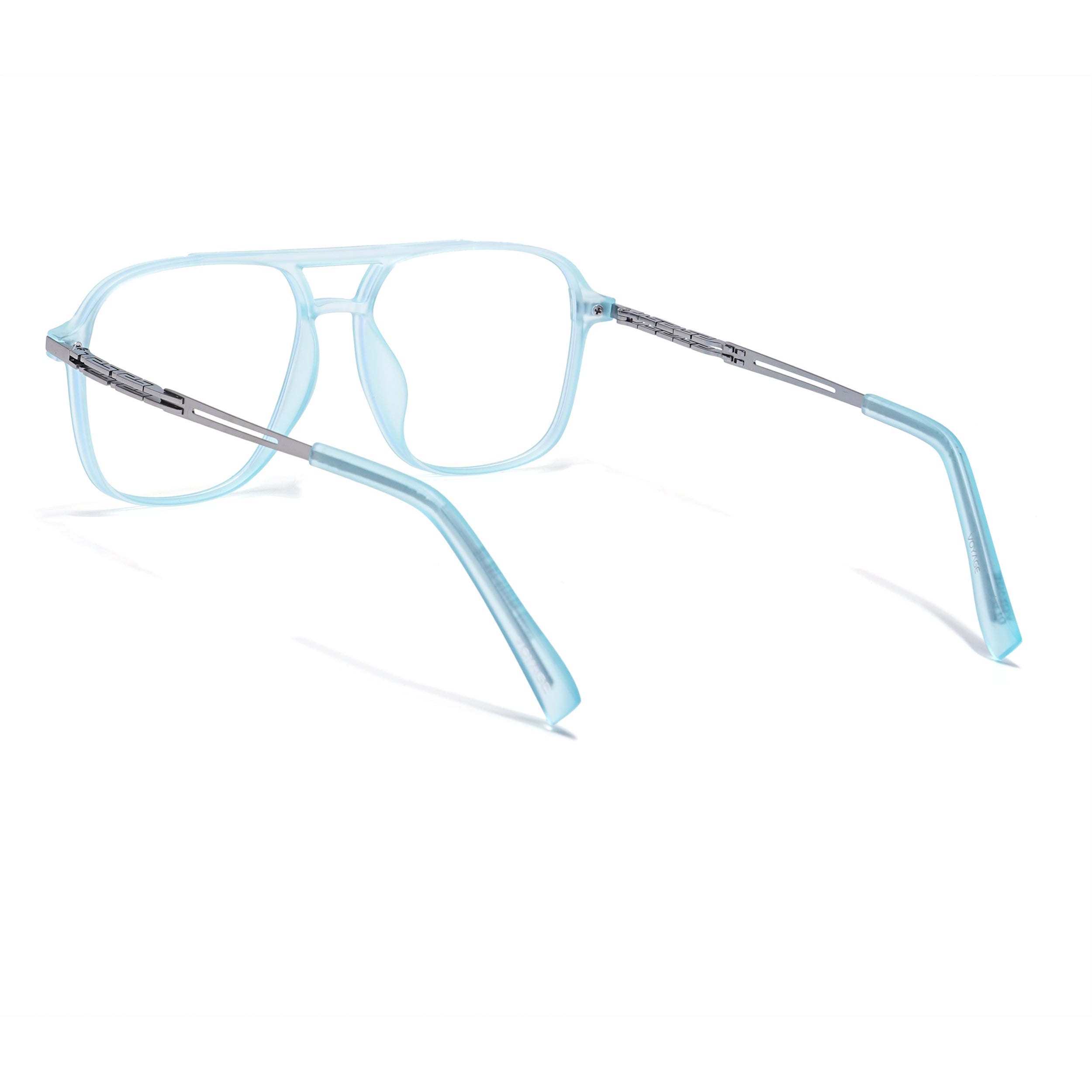 Sky Blue Wayferer Eyeglasses for Men & Women (99002FMG6818-C5)
