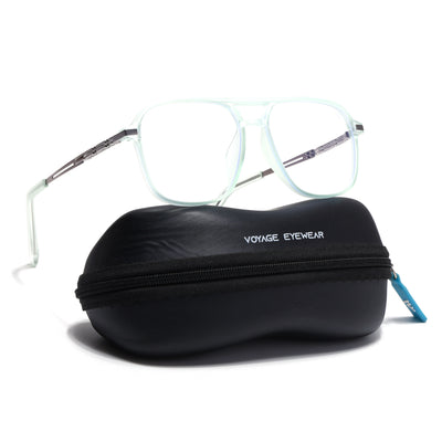 Light Green Wayferer Eyeglasses for Men & Women (99002FMG6819-C6)